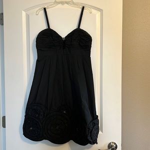 Black BCBG cocktail dress